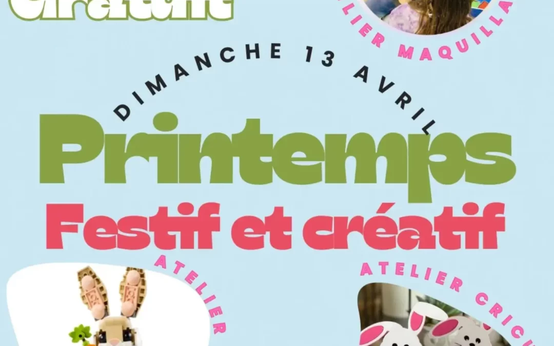 Printemps Festif et créatifs 2025 🌸🌞🎉