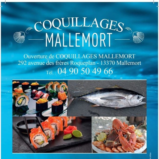 MAHLALIFISH COQUILLAGES MALLEMORT